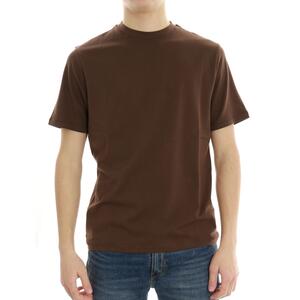 T-SHIRT BASIC MARRONE